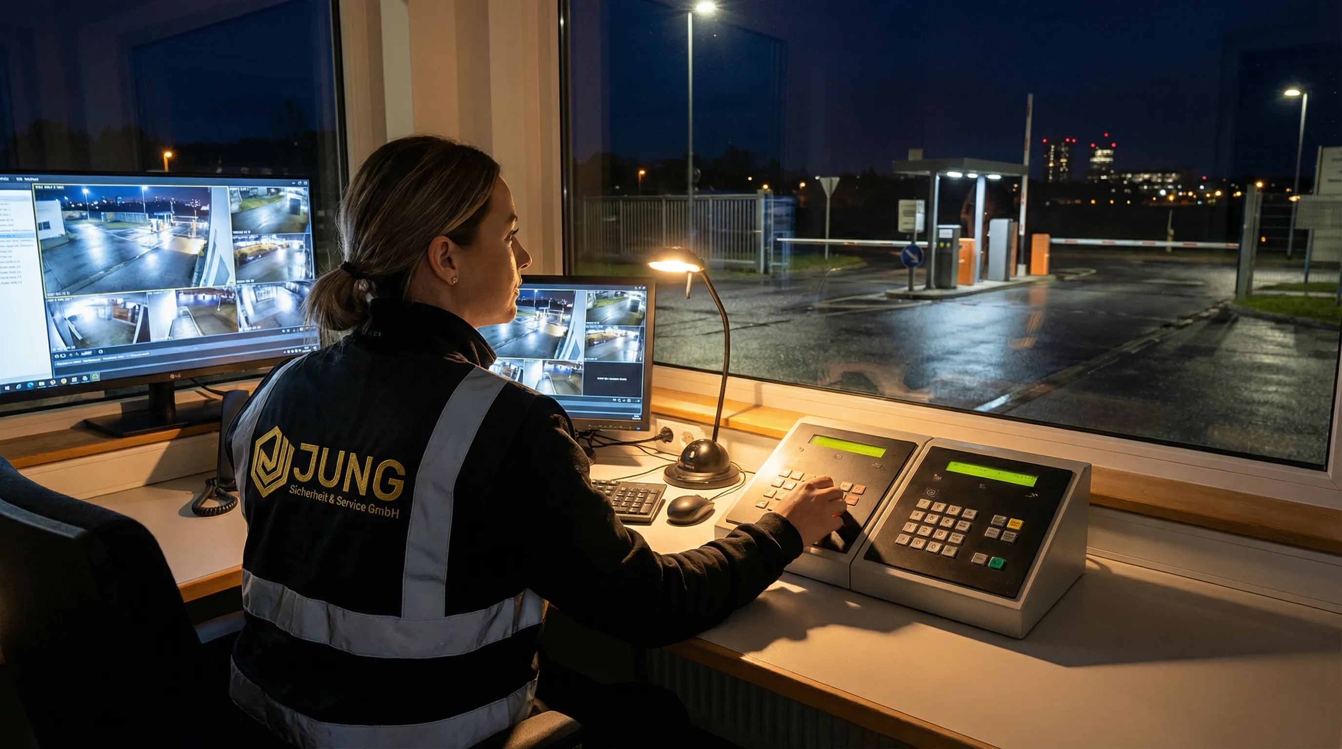 Empfangsdienst an einer Rezeption