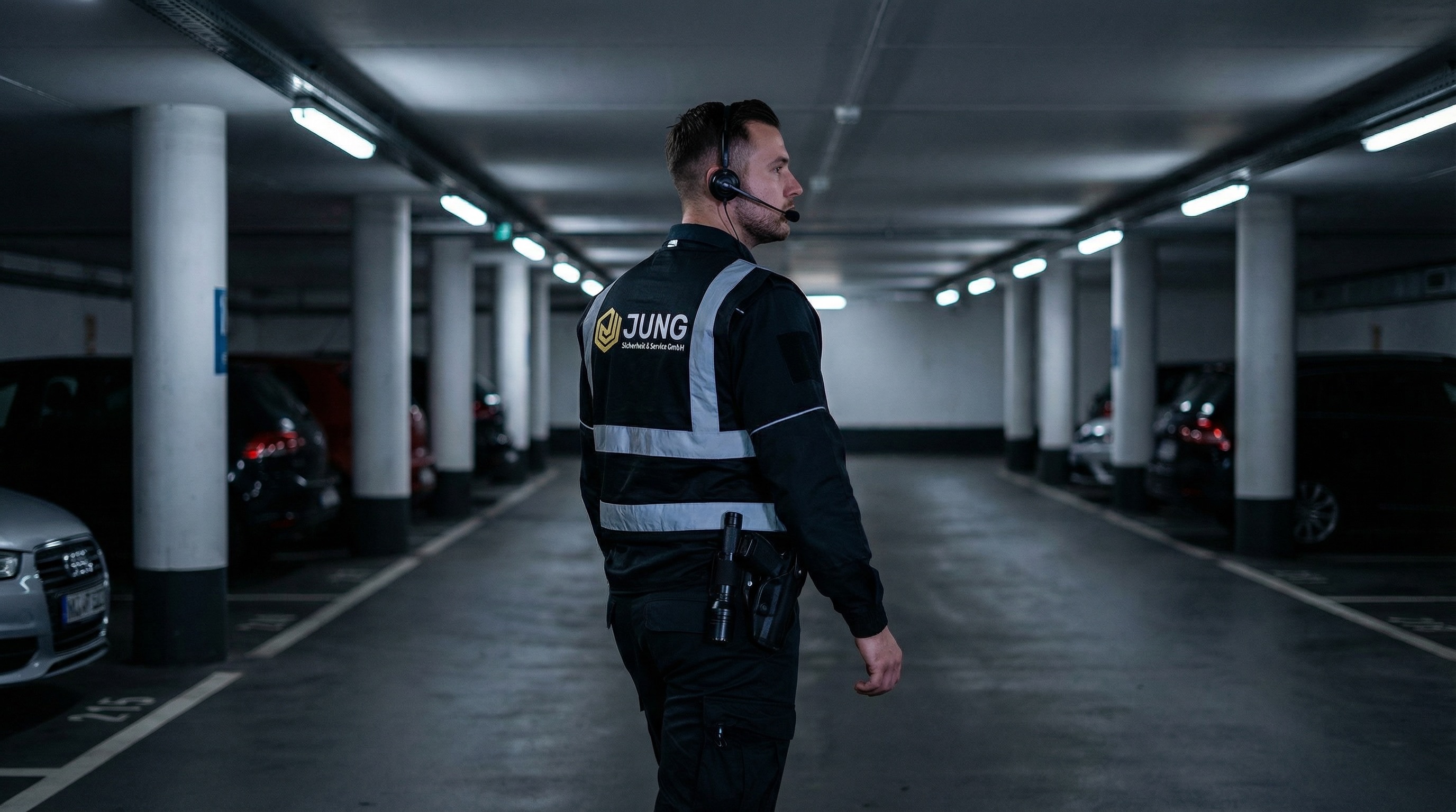 Revierdienst bei der Objektkontrolle vor Ort